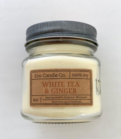 White tea and ginger candle