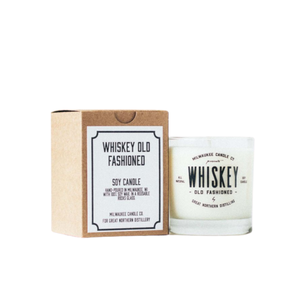 Milwaukee candle co whiskey candle