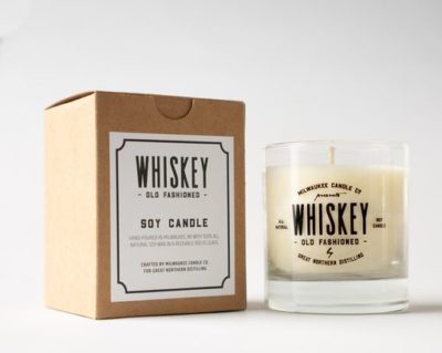 Whiskey candle spa serenity