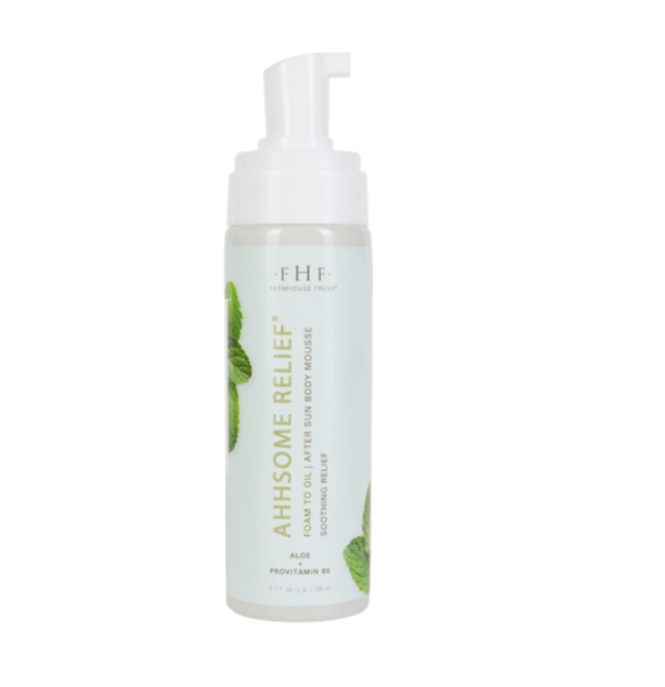 FarmHouse Fresh Ahhsome Relief Foam-To-Oil After Sun Body Mousse