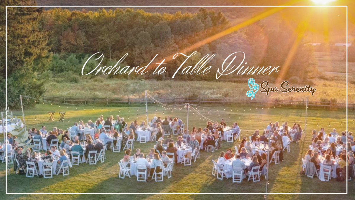 Orchard to table dinner at ski HI