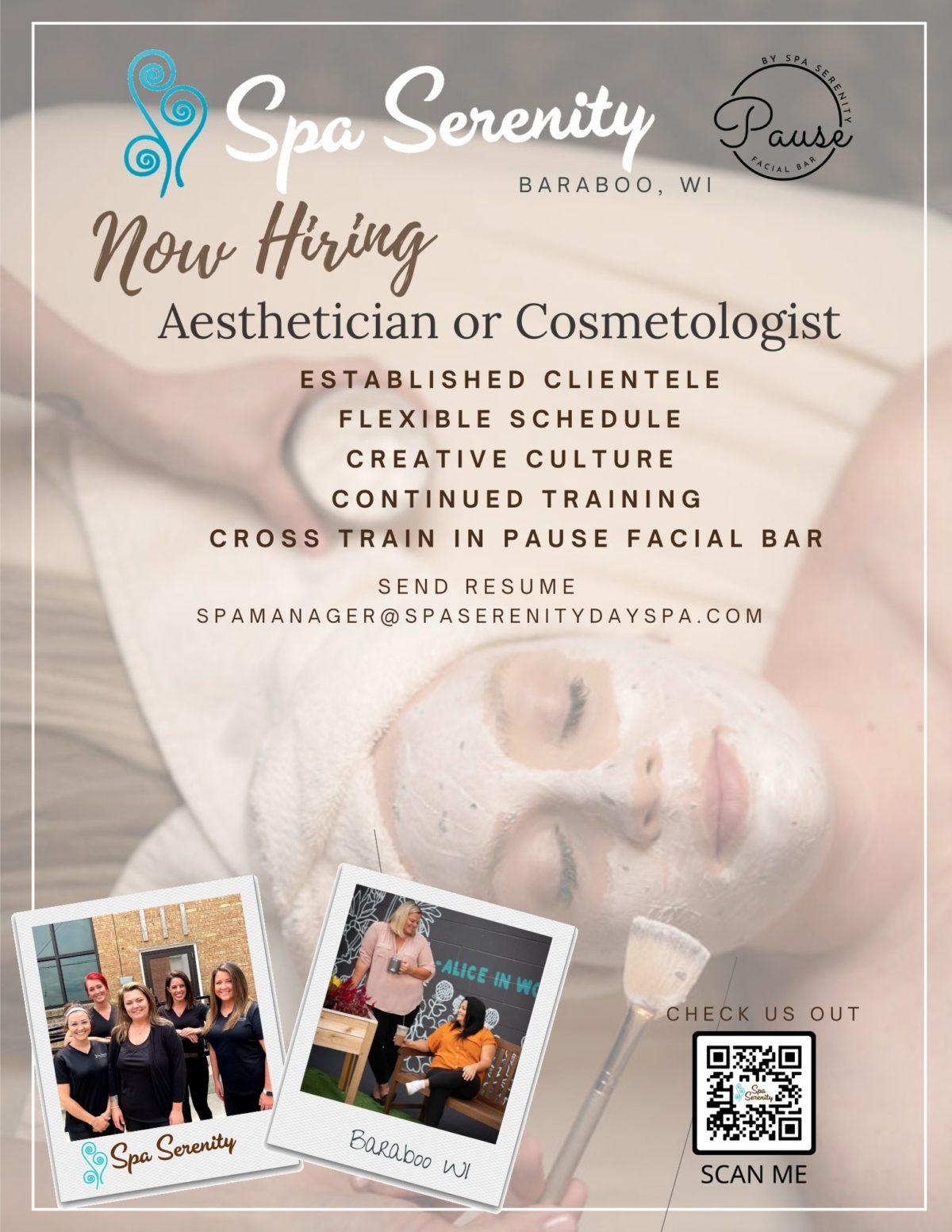 Aesthetician Hiring - w5wohhe