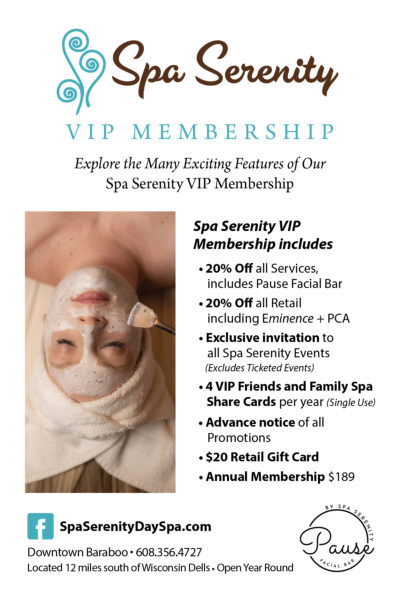 Spa Serenity VIP Annual Spa Membership
