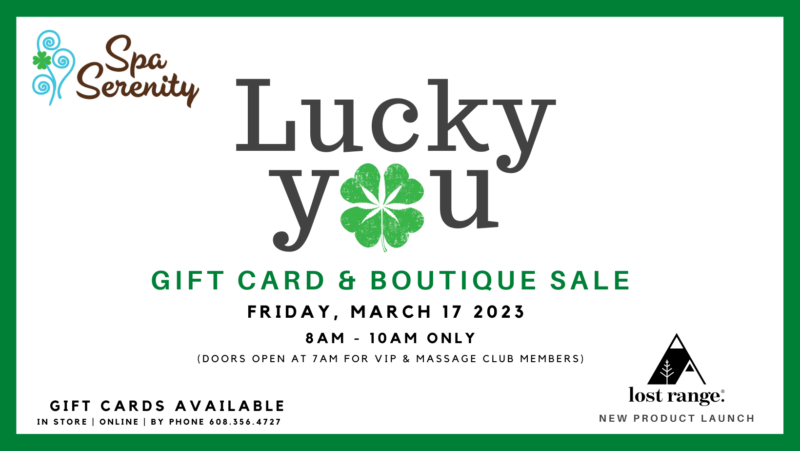 lucky you gift card sale spa serenity
