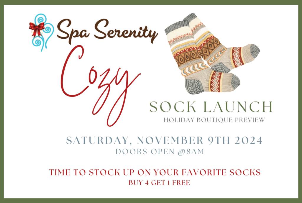 Worlds Softest Sock at Spa Serenity