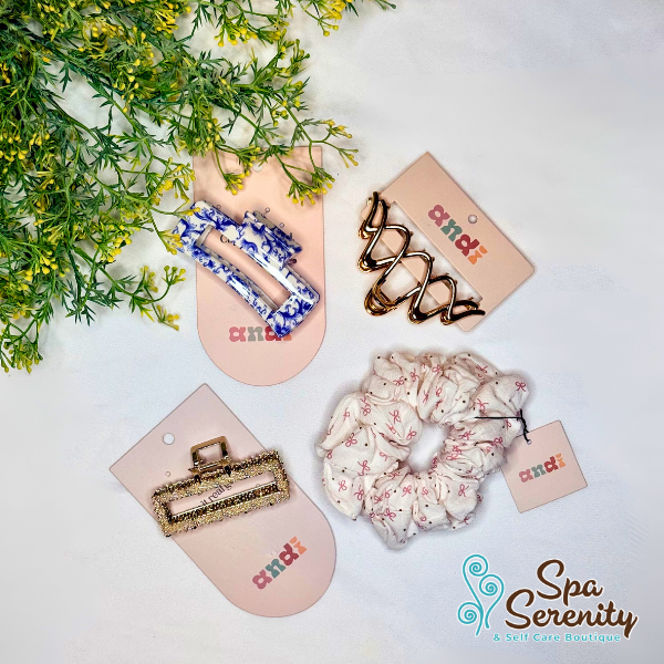 Andi Hair Accessories in Downtown Baraboo at Spa Serenity