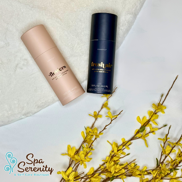 Paddywax candle and diffuser display in Baraboo self-care boutique