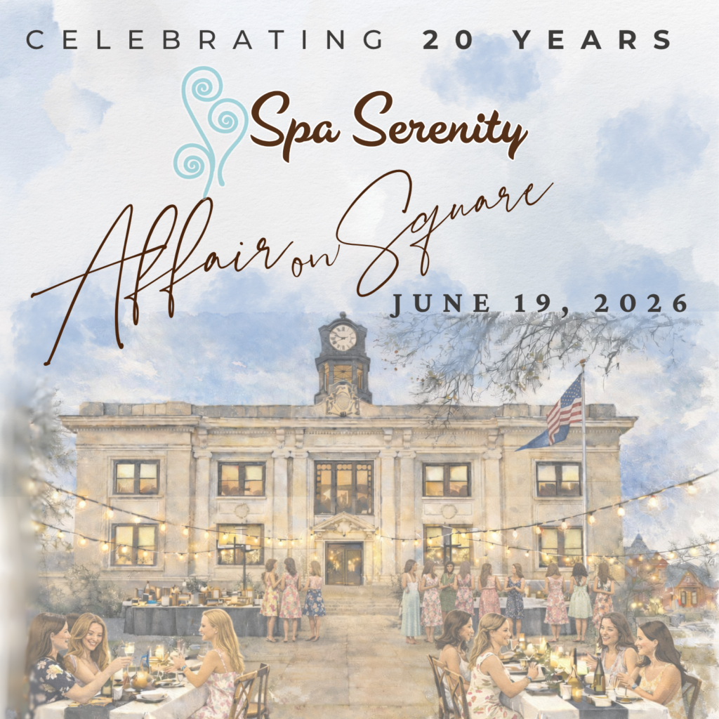 Spa Serenity Affair on the Square 20th Birthday Party